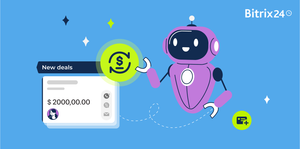 Tự động hóa bán hàng lặp lại bằng AI trong CRM