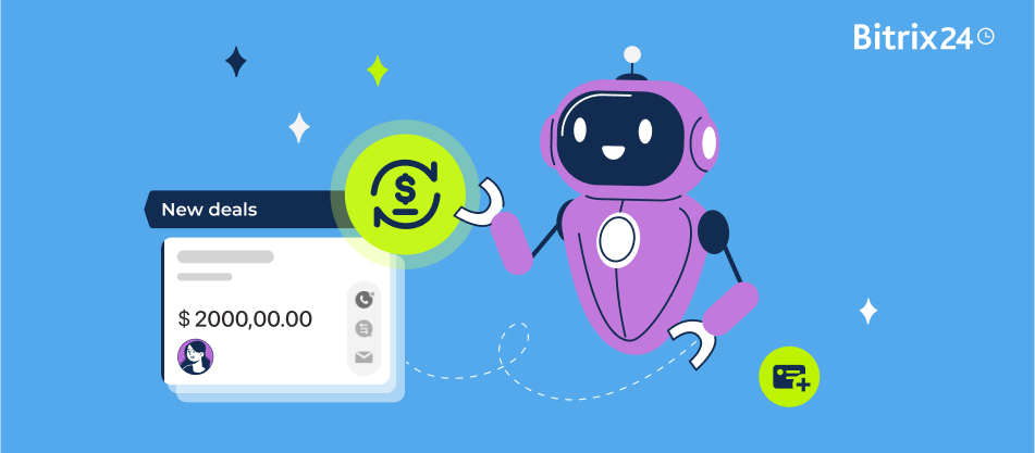 Tự động hóa bán hàng lặp lại bằng AI trong CRM