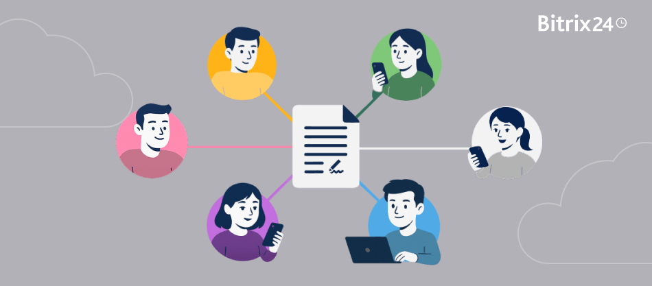 Nhóm nhân viên trong công cụ Chữ ký điện tử