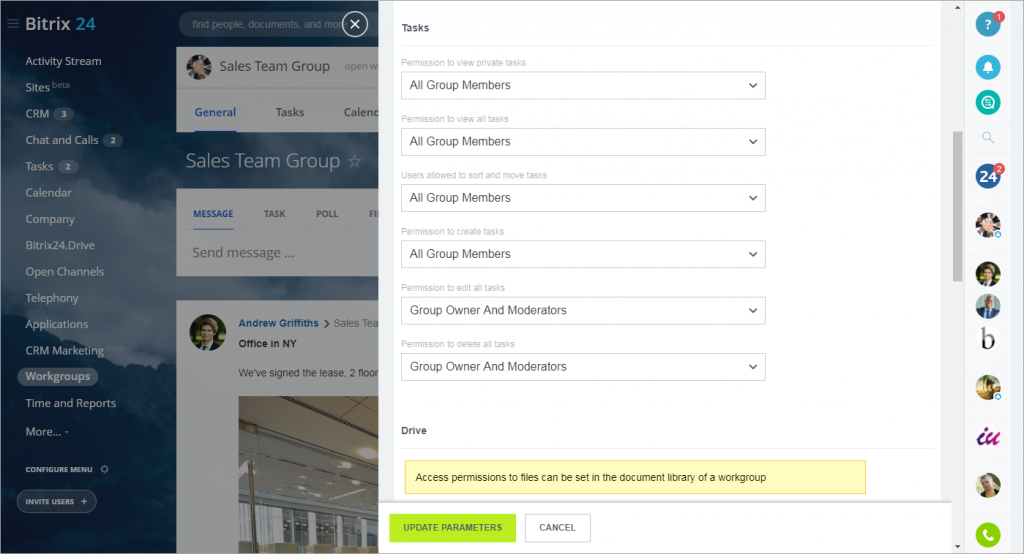 bitrix24 group task