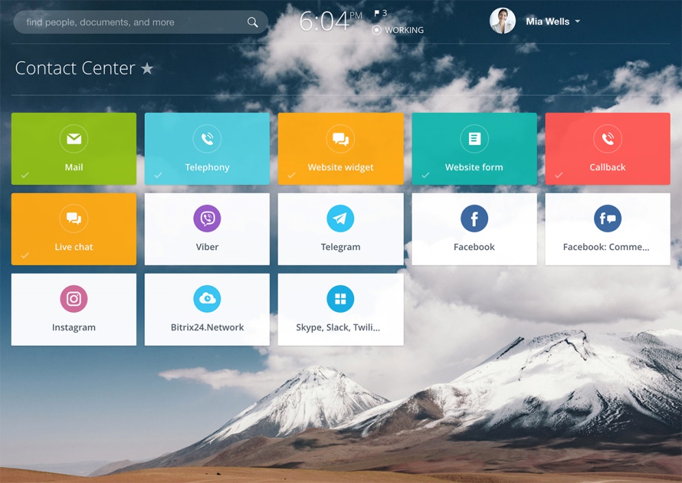 bitrix24 contact center