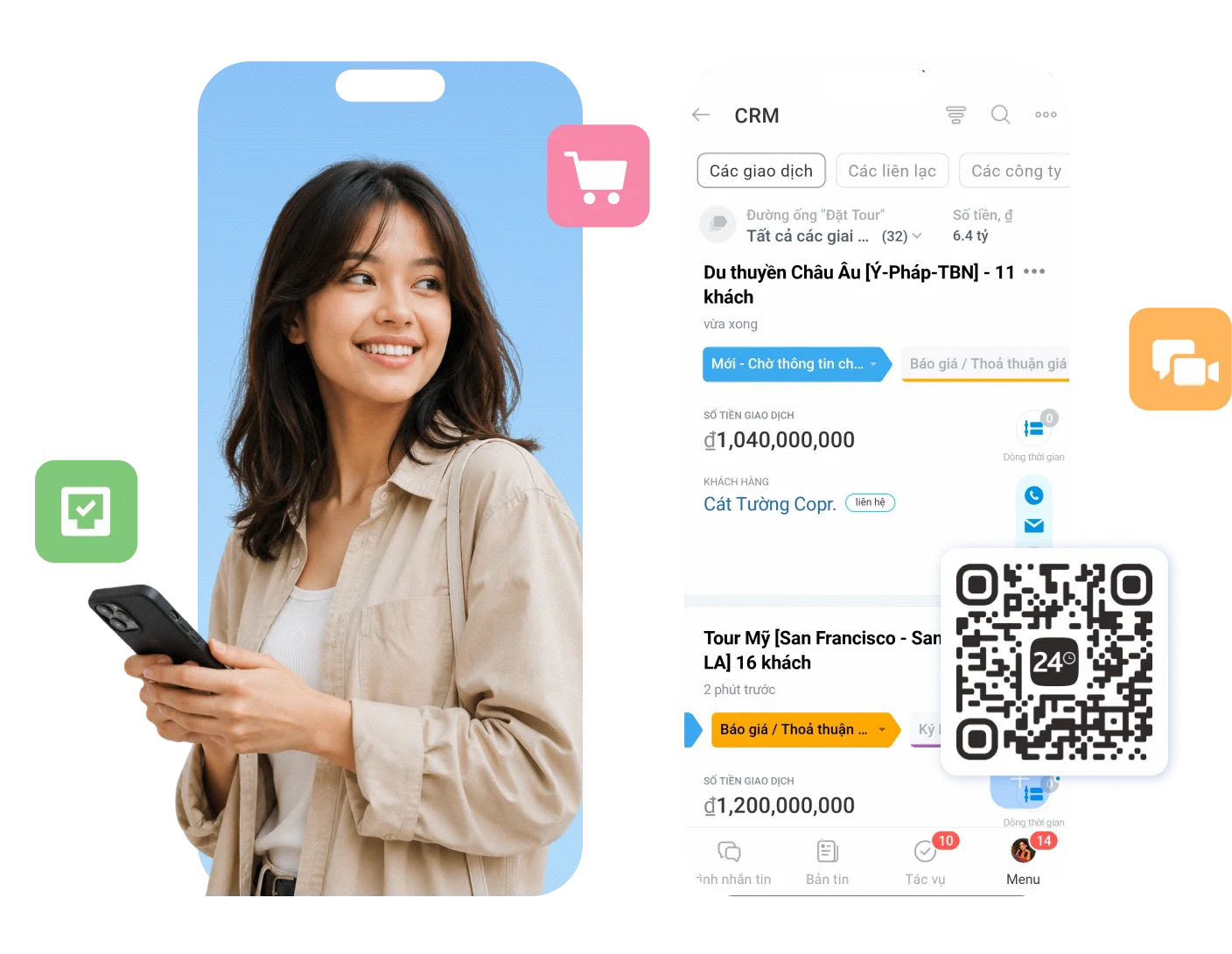 Ứng dụng di động Bitrix24