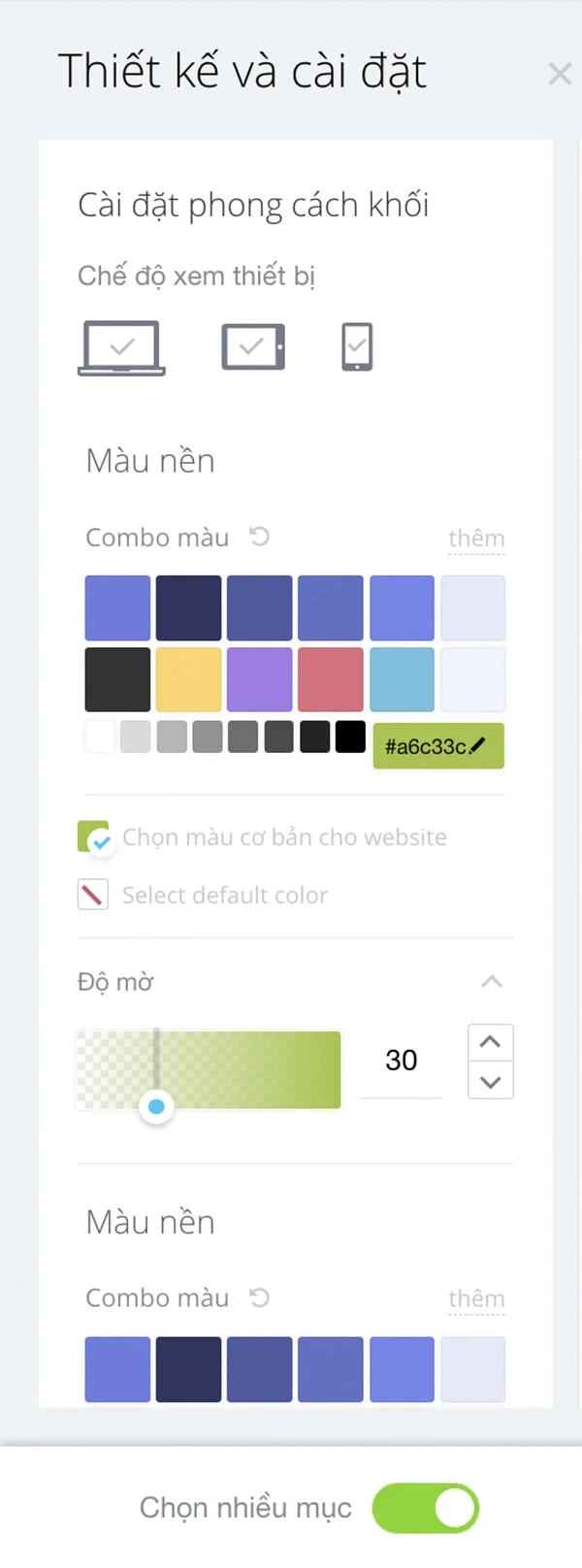 Trình tạo trang web