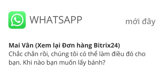 Tích hợp Facebook, Instagram, WhatsApp