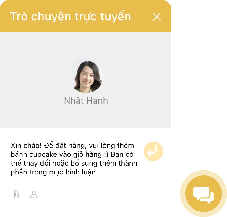 Trò chuyện hỗ trợ khách hàng