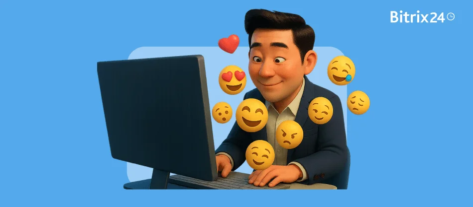 Nền kinh tế Emoji: Nghiên cứu của Bitrix24 về cách emoji định hình môi trường làm việc số