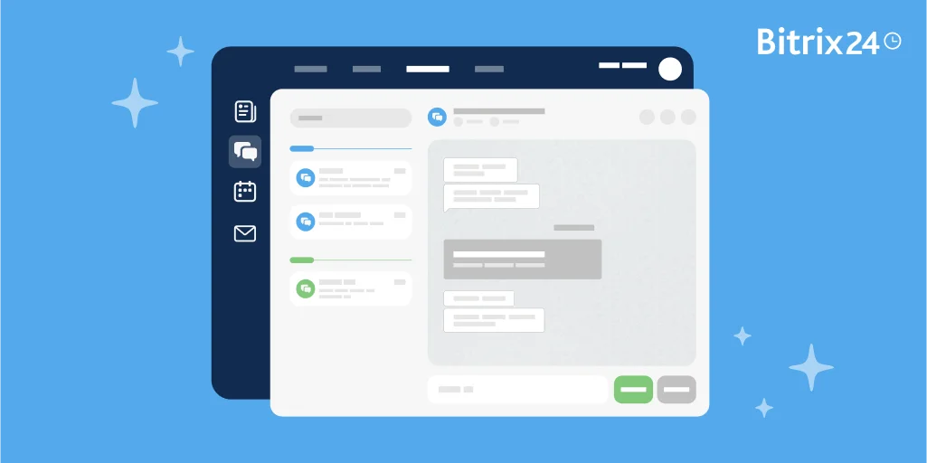 Làm việc qua các cuộc trò chuyện Kênh mở