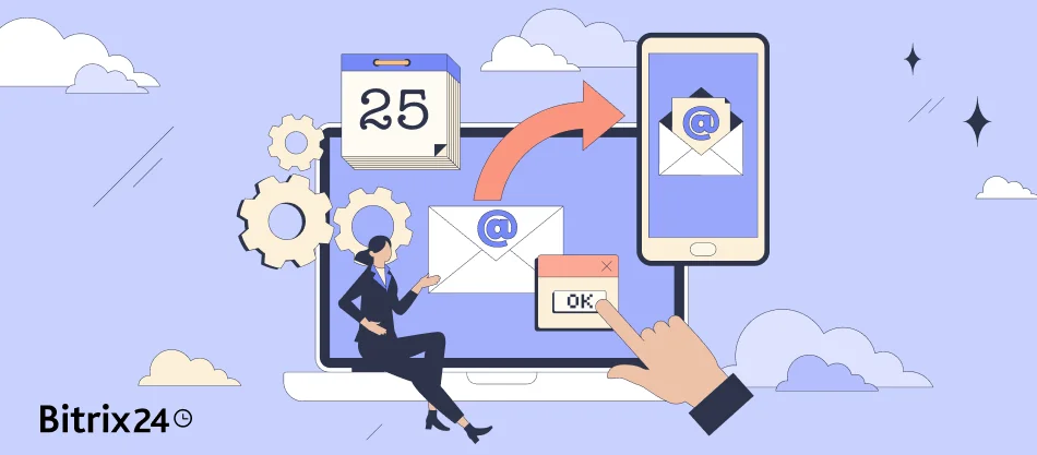 Tùy chỉnh Chiến dịch Email trên Bitrix24