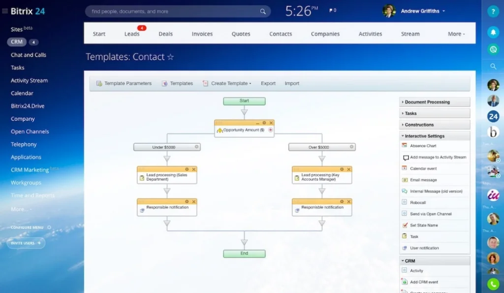 bitrix24 workflow