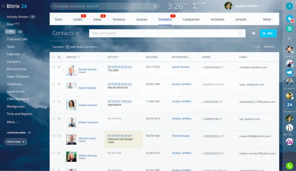 bitrix24 crm